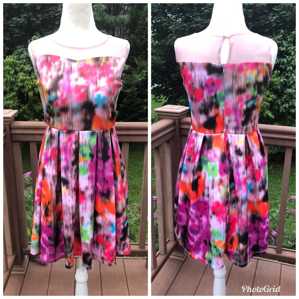 Pippy & Julie Multi Color Dress Size 14